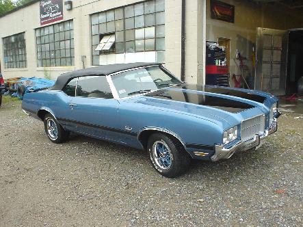 1971 olds cutlass restoration  