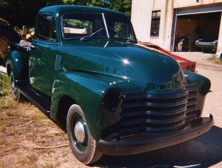 1952 Chevy truck restoration